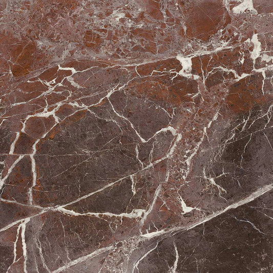 Regalia 12x12 Rosso Levanto Porcelain Veining Wall and Floor Tile (14 Pack, 13.56 sq ft/case) - Sample