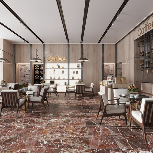 Rosso Levanto 24x24 Matte Color Body Porcelain Large Tile (15.5 sq ft/case, 4-Pack)