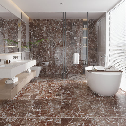 Rosso Levanto 24x48 Matte Porcelain Large Tile (15.5 sq ft/case, 2-Pack)