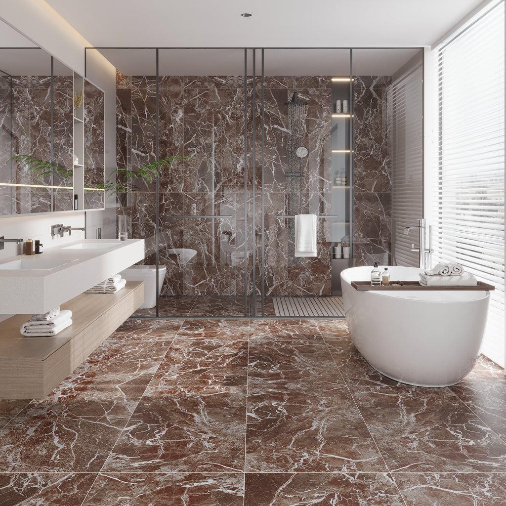 Rosso Levanto 24x48 Matte Porcelain Large Tile (15.5 sq ft/case, 2-Pack) - Sample