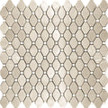 Sample - Crema Marfil Eastern White 12x12 Polished Octagon Marble Mosaic Tile (5 pack, 5.08 sq ft/case)