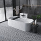 Light Gray White 12x12 Honed Square Terrazzo Dolomite Marble Mosaic Tile (5 pack, 5 sq ft/case)