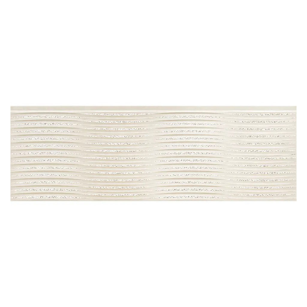 Astralis 9.8 in. x 29.5 in. Matte Alabaster White Ceramic Large Format Wall Tile (6.02 sq ft/case) - 3 Pack