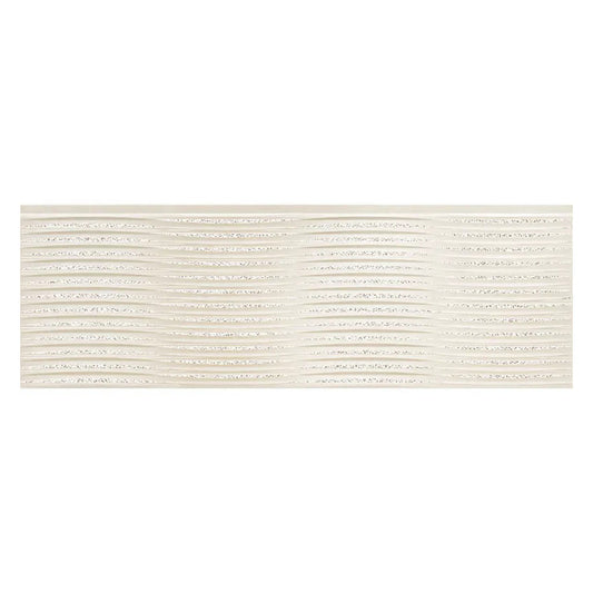 Astralis 9.8 in. x 29.5 in. Matte Alabaster White Ceramic Large Format Wall Tile (6.02 sq ft/case) - 3 Pack