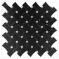 Eastern Black White 11x11 Honed Basketweave Marble Mosaic Tile (5 pack, 4.2 sq ft/case)