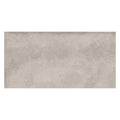 matte greige porcelain tile 12x24 inch large format with subtle texture and neutral tone
