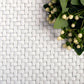 Chiffon White 12x12 Matte Recycled Glass Basketweave Mosaic tile (5 pack, 4.79 sq. ft./case) - Sample