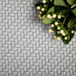 Fossil Gray 12x12 Matte Recycled Glass Basketweave Mosaic tile (5 pack, 4.79 sq. ft./case) - Sample