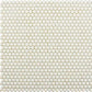 Lustrous White Pearl Penny Mosaic Tile
