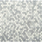 White, Gray 12x12 Glossy Recycled Glass Penny Round Mosaic tile (10 pack, 11.11 sq. ft./case) - Sample