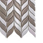 White, Brown 12x12 Glossy Recycled Glass Mosaic tile (10 pack, 9.75 sq. ft./case) - Sample