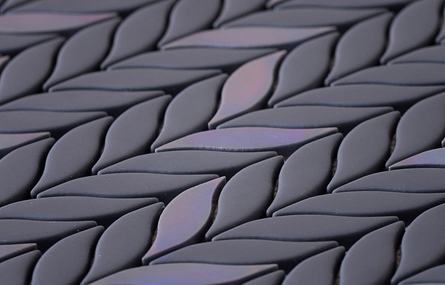 Anchor Gray 12x12 Matte Recycled Glass Mosaic tile (10 pack, 9.75 sq ft/case)