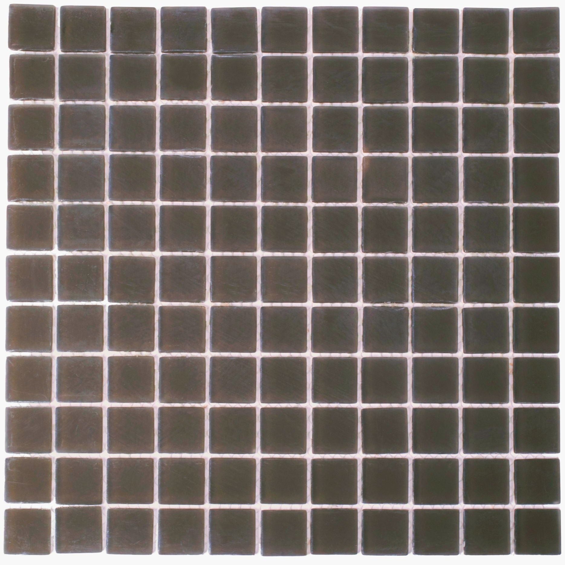 1X1 Ash Gray Mosaic Tiles