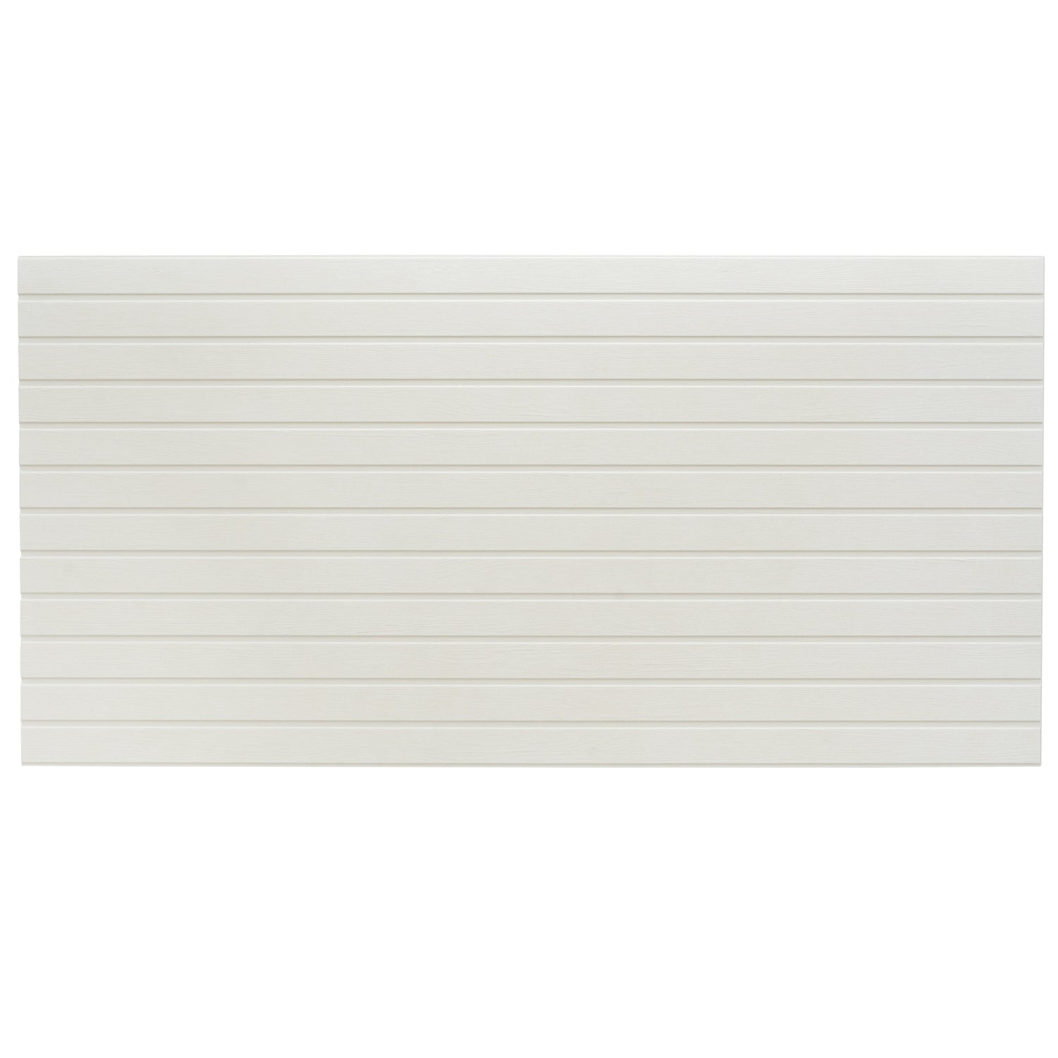 Bois 24x48 Snow White Ceramic Large Format Fluted Wall Tile (2 Pack, 15.5 sq ft/case)