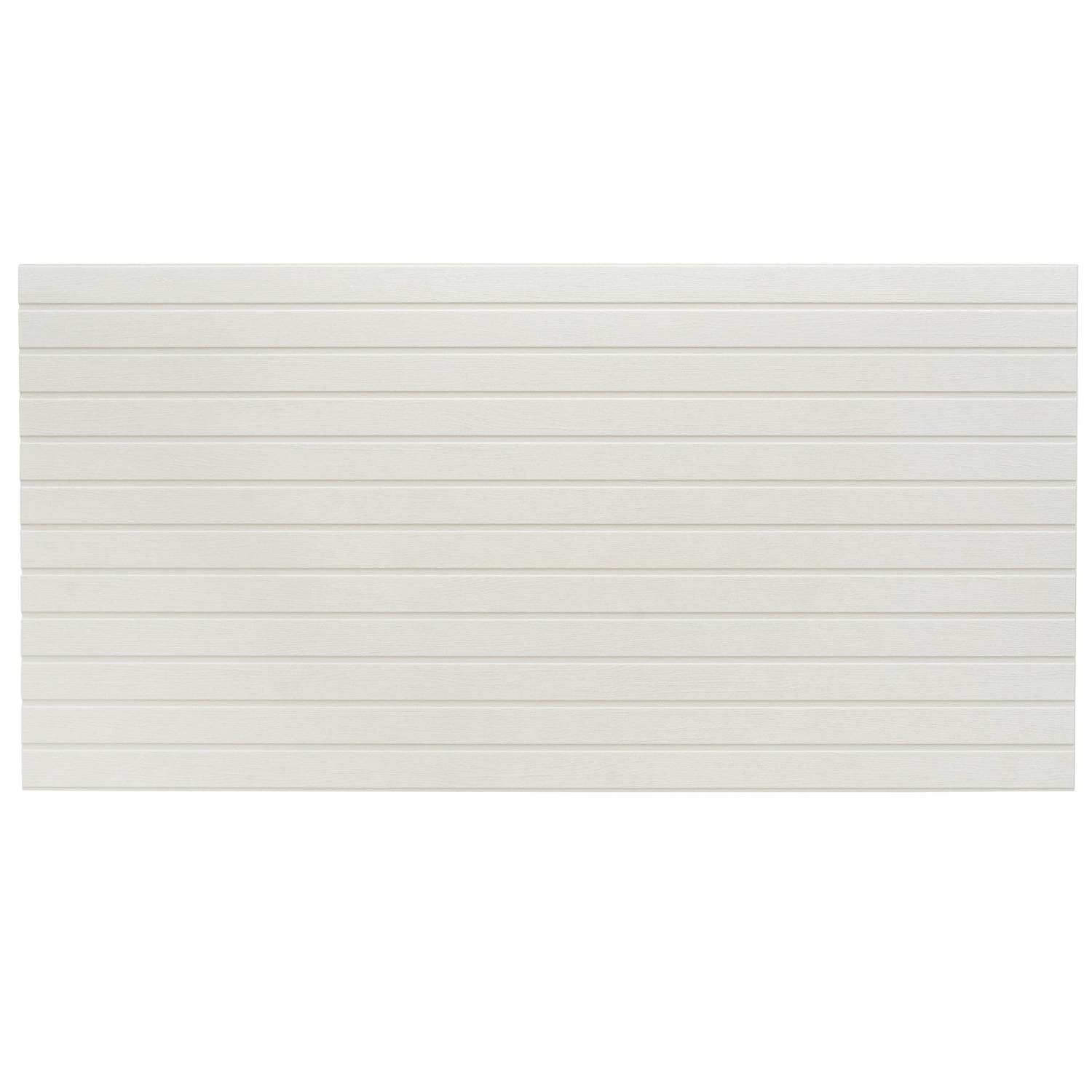 Bois 24x48 Snow White Ceramic Large Format Fluted Wall Tile (2 Pack, 15.5 sq ft/case) - Sample