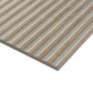 Bois 24x48 Gray Wood Ceramic Large Format Fluted Wall Tile (2 Pack, 15.5 sq ft/case)