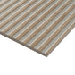 Bois 24x48 Gray Wood Ceramic Large Format Fluted Wall Tile (2 Pack, 15.5 sq ft/case) - Sample