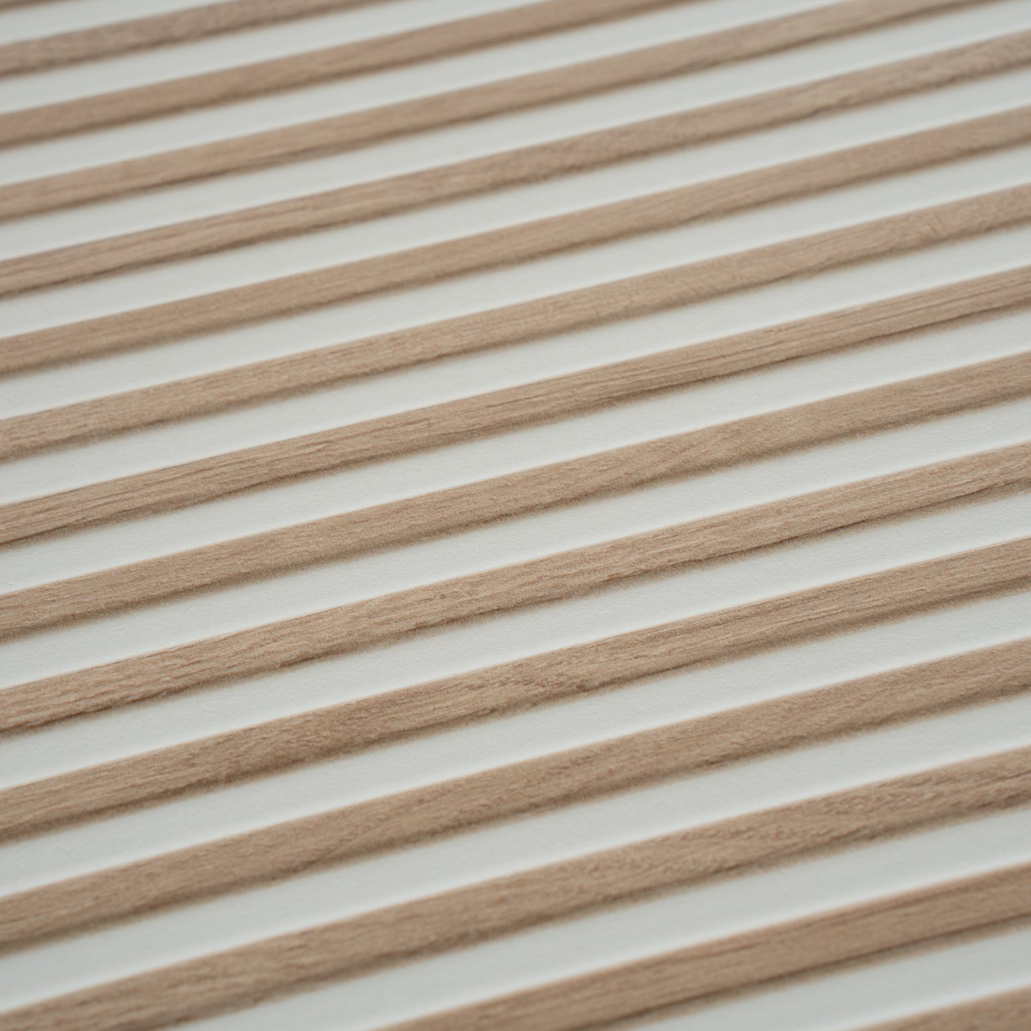 Bois 24x48 Warm White Taupe Ceramic Large Format Fluted Wall Tile (2 Pack, 15.5 sq ft/case) - Sample