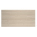 Sample - Warm White Taupe 24x48 Matte Fluted Ceramic Large Tile (2 pack, 15.5 sq ft/case)
