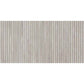 Bois Ribbon 23.77 in. x 47.25 in. Matte Gray Porcelain Deco Wall and Floor Tile (15.49 sq ft/case) (2-pack) - Sample