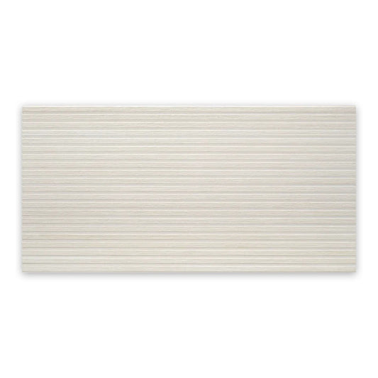 Bois 23.7 in. x 47.25 in. Matte Pearl White Porcelain Large Format Wall and Floor Tile (15.5 sq ft/case) - 2 Pack