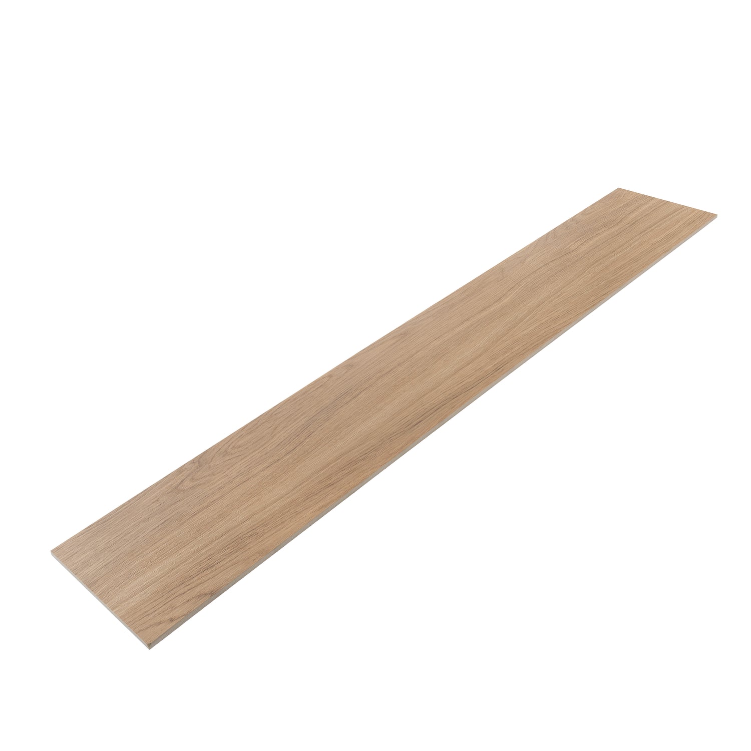 Bois 10x60 Natural Wood Porcelain Large Format Plank Wall and Floor Tile (3 Pack, 12.11 sq ft/case)