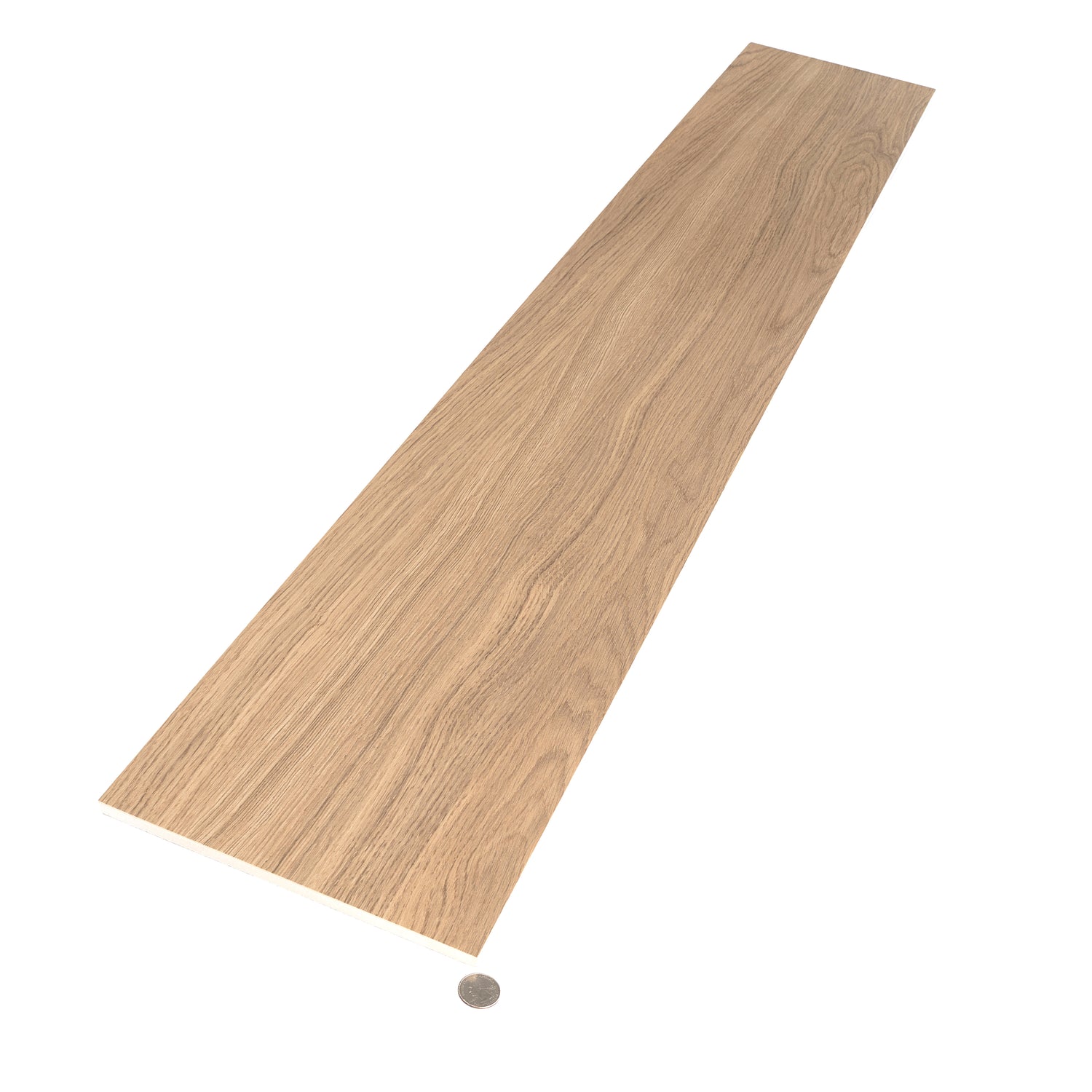 Bois 10x60 Natural Wood Porcelain Large Format Plank Wall and Floor Tile (3 Pack, 12.11 sq ft/case)