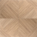 Honey wood porcelain tile with 24x24 large format arch design in matte finish
