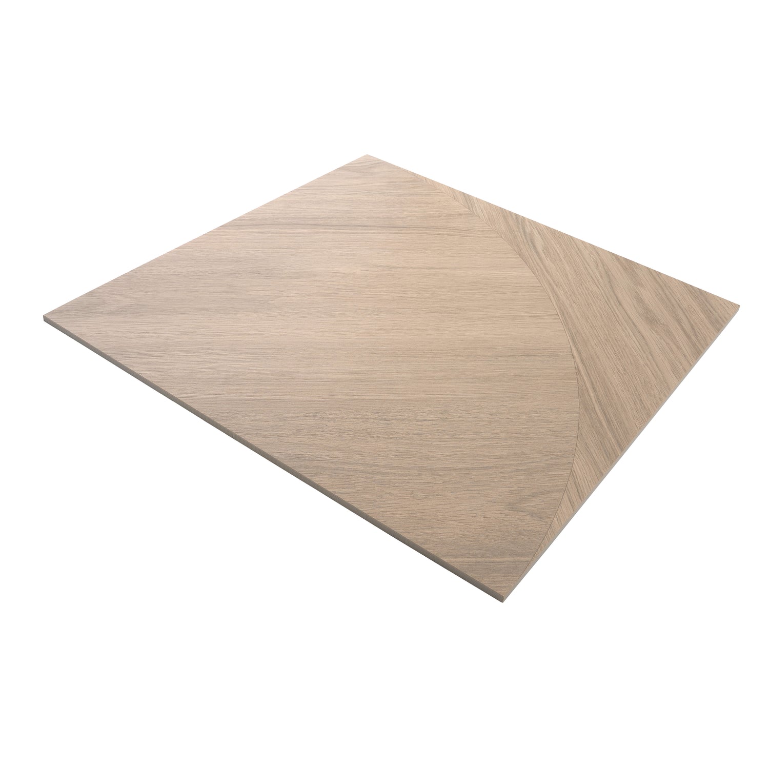 Bois 24x24 Natural Wood Porcelain Large Format Arch Wall and Floor Tile (3 Pack, 11.63 sq ft/case)