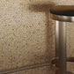 Gold 12x12 Glossy Penny Round Glass Mosaic Tile  (7 Cases, 72.38 sqft/Pallet)