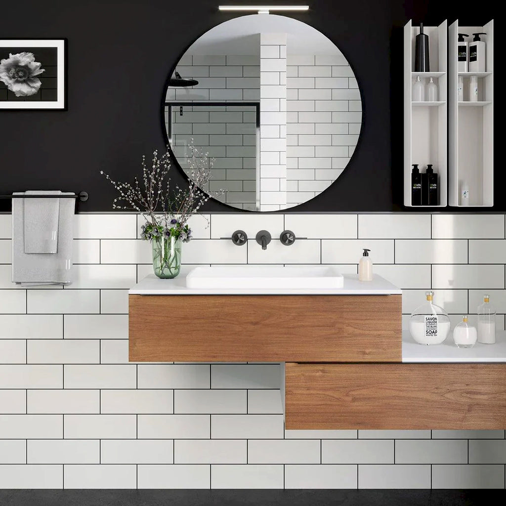 White 4x12 Matte Ceramic Subway Tile (35 Cases, 364 sqft/Pallet)