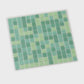 Dynasty Green 12x12 Glossy Uniform Square Glass Mosaic Tile (20 pack, 20 sq ft/case) - Sample