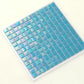 Turquoise Blue 12x12 Glossy Uniform Square Glass Mosaic Tile (20 pack, 20 sq ft/case) - Sample
