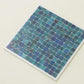 20-pack Celestial 12 in. x 12 in. Glossy Sea Blue Glass Mosaic Wall and Floor Tile (20 sq ft/case) - Sample