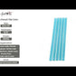 Sapphire Blue 0.5x12 Matte Glass Pencil Tile Trim (10 pack, 0.5 sq ft/case) - Sample