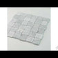 White 11x11 Polished Etched Brick Marble Mosaic Tile (5 pack, 4.13 sq ft/case) - Sample