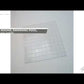 10 pack White 11.8 in. x 11.8 in. 1 in. x 1 in. Polished Glass Mosaic Tile (9.67 sq ft/case) - Sample