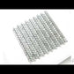 10 pack Silver 11.8 in. x 11.9 in. Herringbone Polished Glass Mosaic Floor and Wall Tile (9.75 sq ft/case)