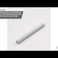 Pistachio Green 0.6x6 Glossy Ceramic Pencil Tile Trim (10 pack, 0.25 sq ft/case) - Sample