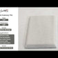40 pack Light Gray 3 in. x 6 in. Beveled Polished Marble Subway Wall and Floor Tile (5 sq ft/case)