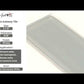 Gray 3x12 Glossy Subway Glass Tile (20 pack, 5 sq ft/case) - Sample