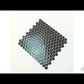 5 pack Ash Gray 12-in x 12-in Penny Round Polished Glass Mosaic Tile (5 Sq ft/case) - Sample