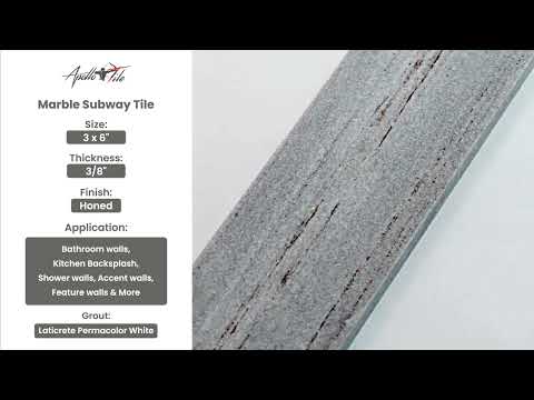 Wooden Beige 4x12 Polished Subway Marble Tile (15 pack, 5 sq ft/case) - Sample