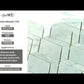 5 pack Pearl White 11.5 in. x 11.5 in. Polished Diamond Marble Mosaic Tile (4.59 sq ft/case)