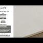White 12x40 Matte Field Ceramic Tile (6 pack, 19.11 sq ft/case) - Sample