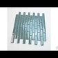 Stone Blue 12x12 Glossy Brick Glass Mosaic Tile (5 pack, 4.92 sq ft/case) - Sample