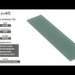 Coin Gray 4x16 Glossy Subway Glass Tile (12 pack, 5.33 sq ft/case) - Sample