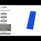 Cobalt Blue 0.5x12 Glossy Glass Pencil Tile Trim (10 pack, 0.5 sq ft/case) - Sample