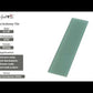 Gray 4x16 Glossy Subway Glass Tile (12 pack, 5.33 sq ft/case) - Sample