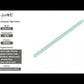 Gray 0.5x12 Matte Glass Pencil Tile Trim (10 pack, 0.5 sq ft/case) - Sample